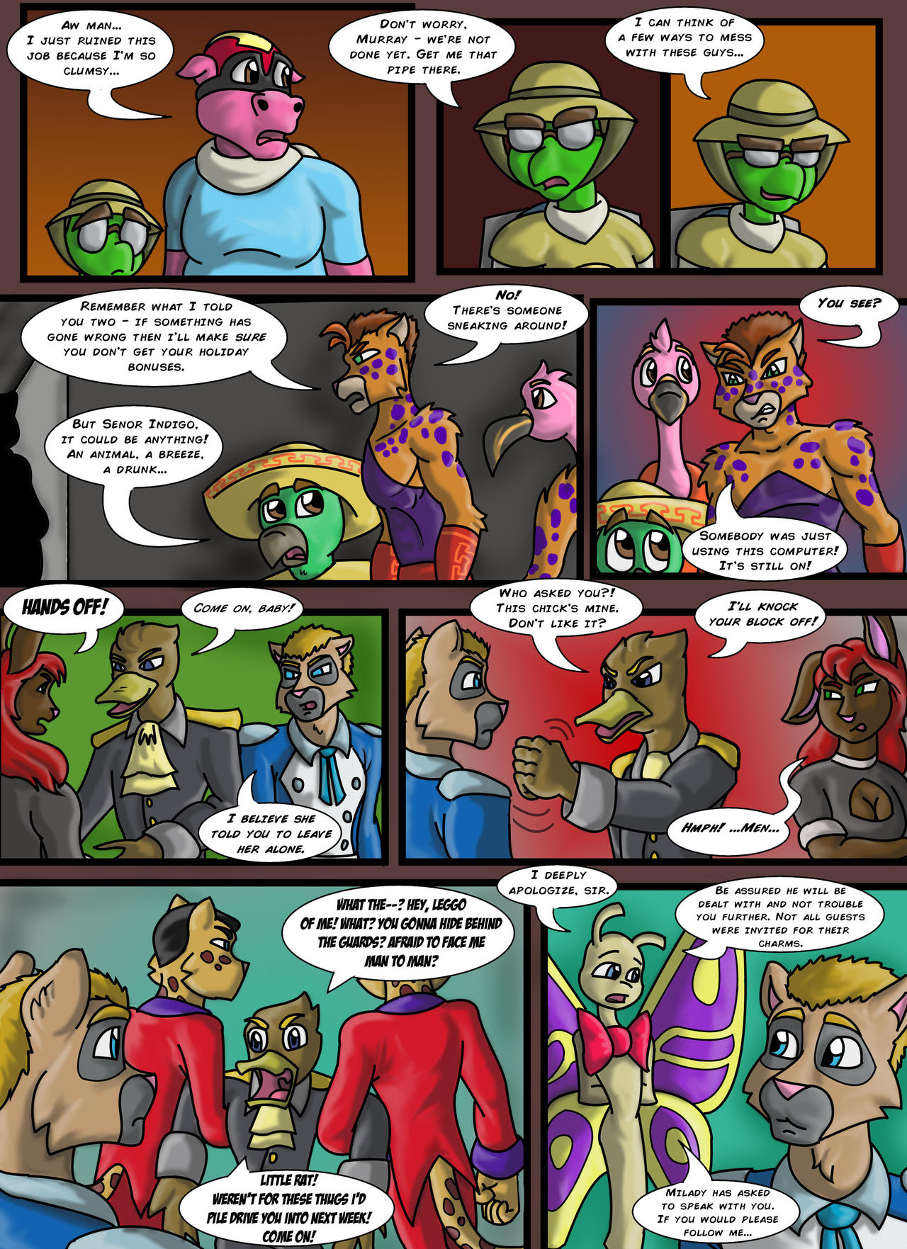 Sly Cooper: Thief of Virtue Page 184