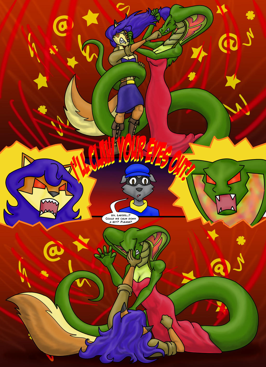 Sly Cooper: Thieves and Mercenaries [Commission] by ConnorDavidson on  DeviantArt