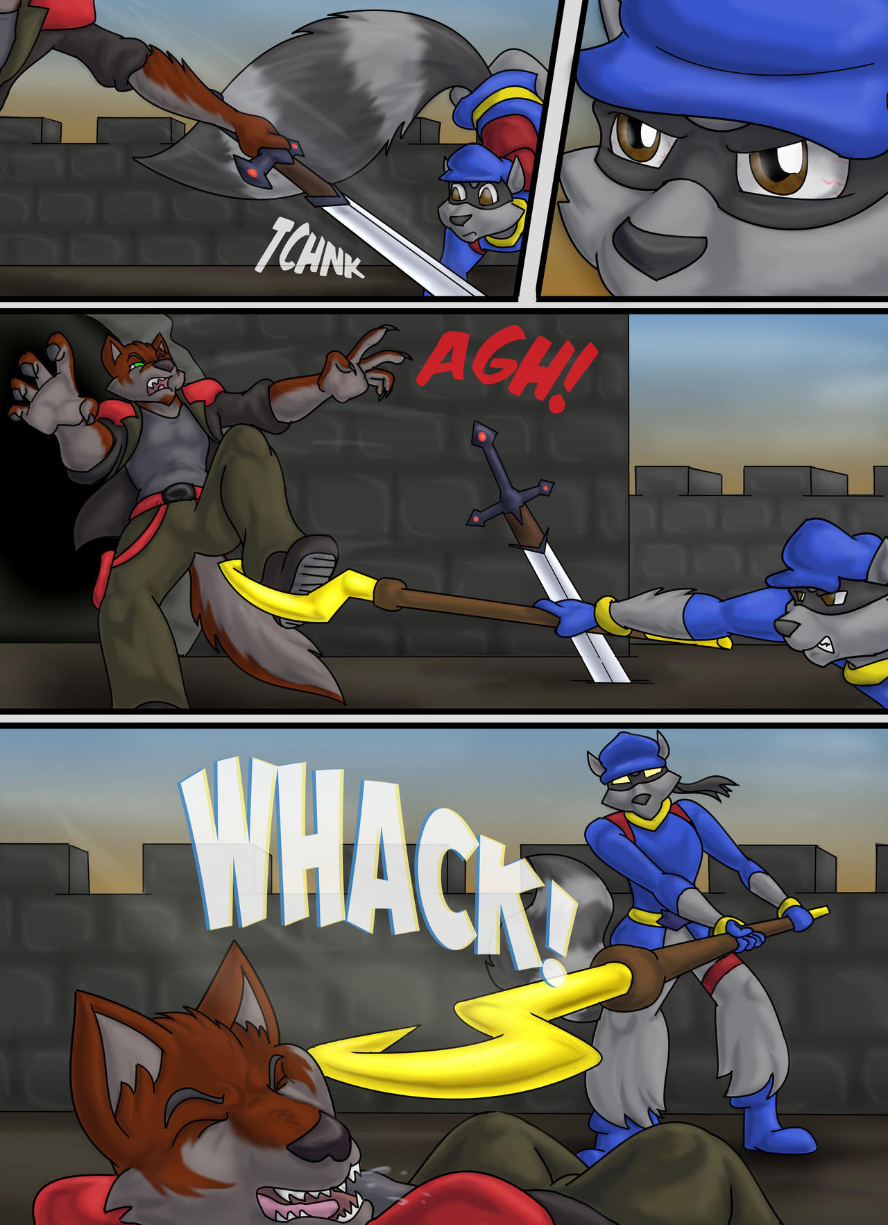 Sly Cooper: Thief of Virtue Page 5 by ConnorDavidson on DeviantArt