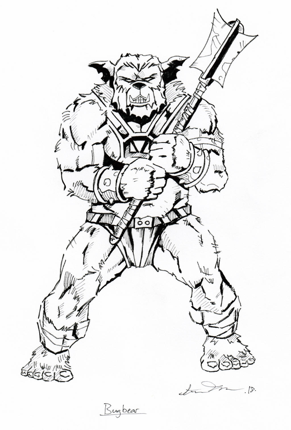 Bugbear by stevedaskam on DeviantArt