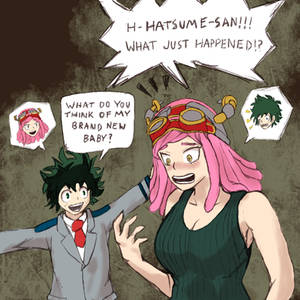 Midoriya and Hatsume Body Swap