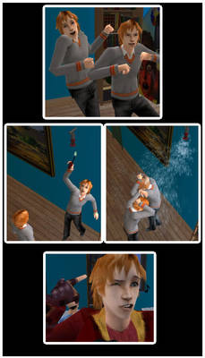 Darn Weasley Twins + Sims 2 +