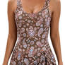 Eomenie One Piece Swimdress Swimsuits for Women