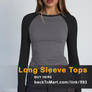 Slim Fit Stretchy Color Block Slightly Cropped Top