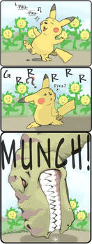 Pikachu Meets TREX