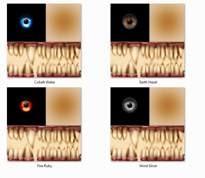 FREE ELEMENTAL EYE TEXTURES!