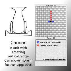 Chess Evolved Ideas: Cannon