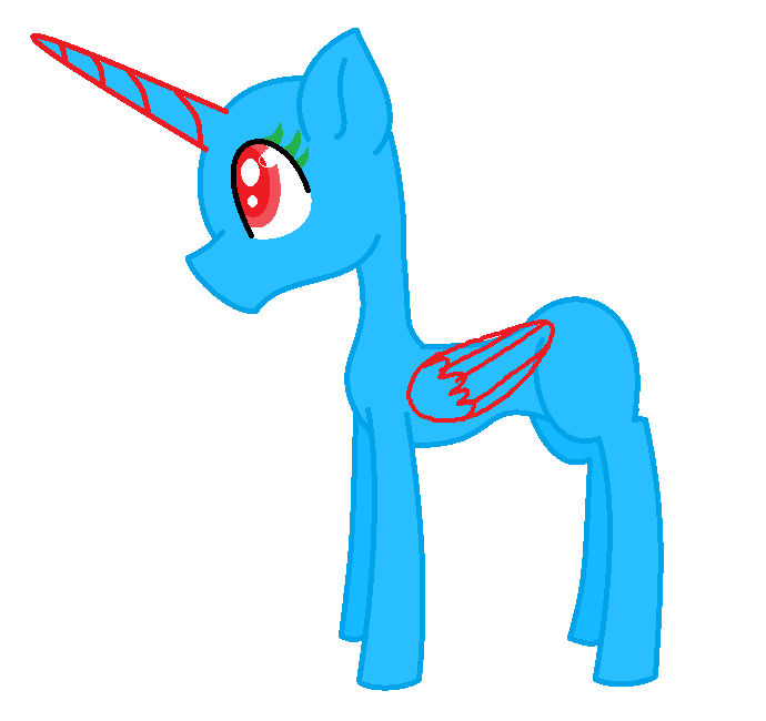 Mlp Base (Alicorn) by Ingoingmage920 on DeviantArt