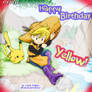 Happy Birthday Yellow! ~ PokeSpe