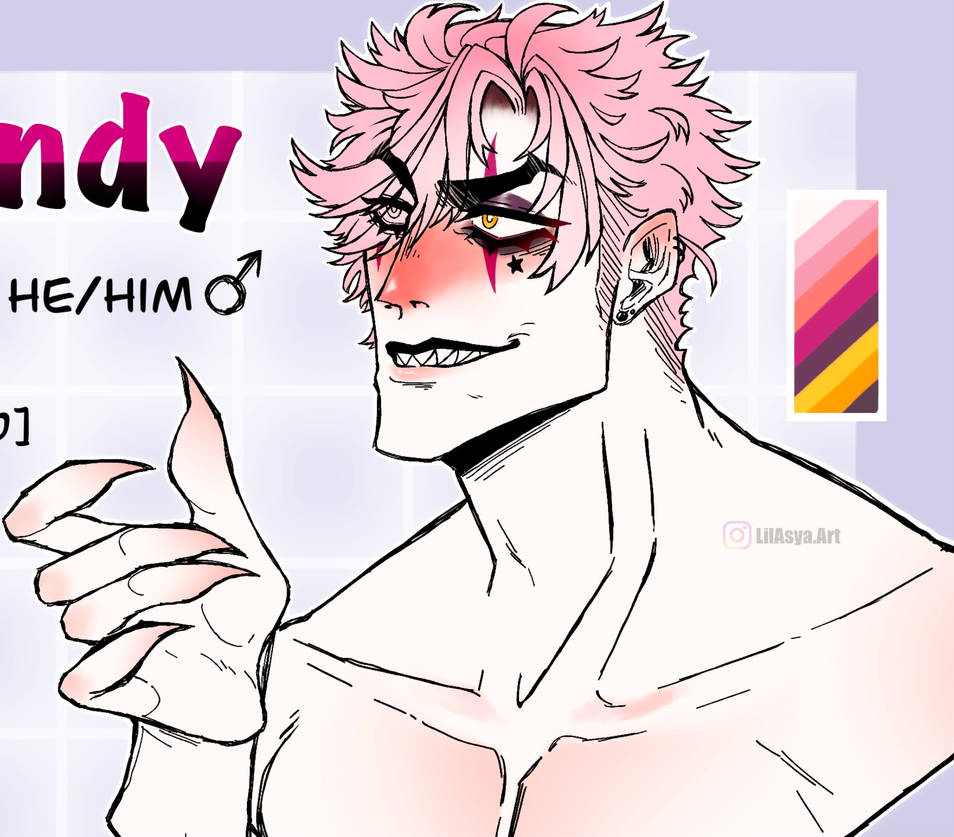 Candy ref sheet by AsyaWolfy on DeviantArt