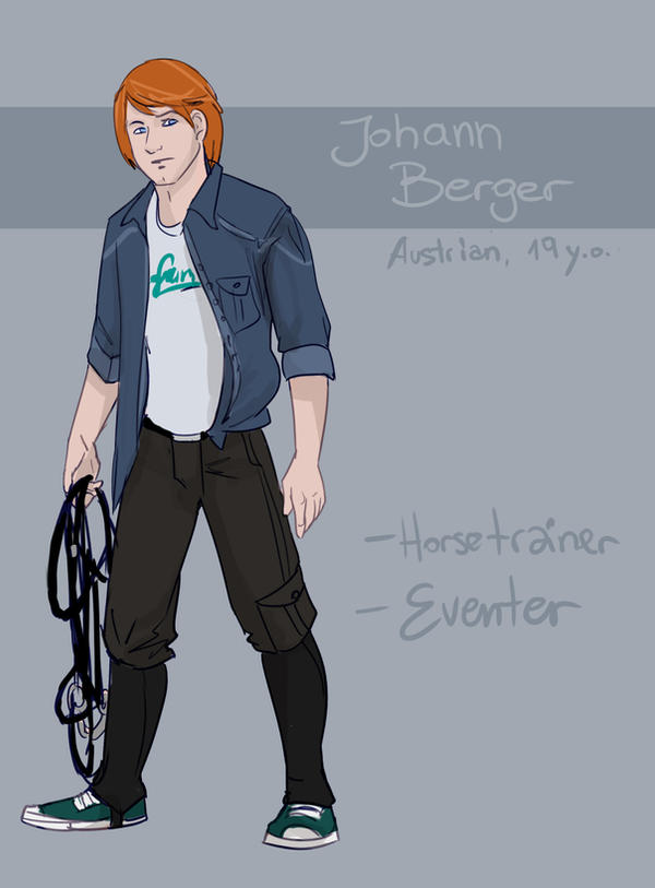 CharDesign Comission - Johann