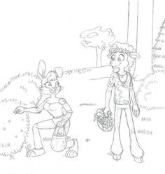 Bunnies and lambs [rough]