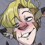 dumb face