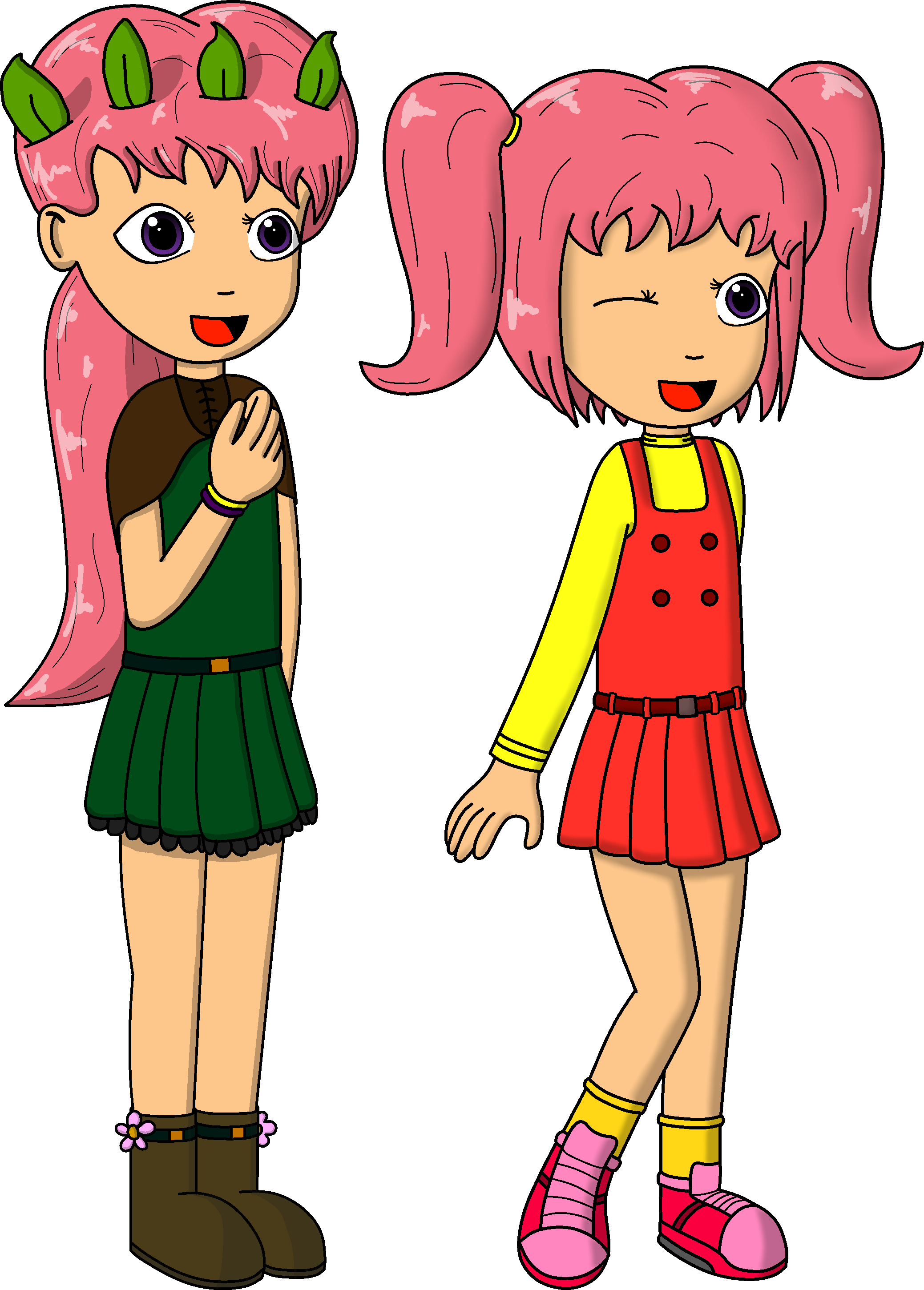 Penny And Patricia by 00m on DeviantArt