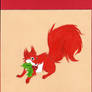 Christmas Card Squirrel