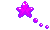 F2U: Flickering Purple Star Divider 1 (Left) by cENtRosEMa
