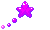 F2U: Flickering Purple Star Divider 1 (Right)