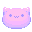 Mini Neko Blob - Purple by cENtRosEMa