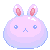 F2U: Purple Bunny Blob