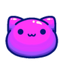 F2U: Neko Blob Page Doll (purple)
