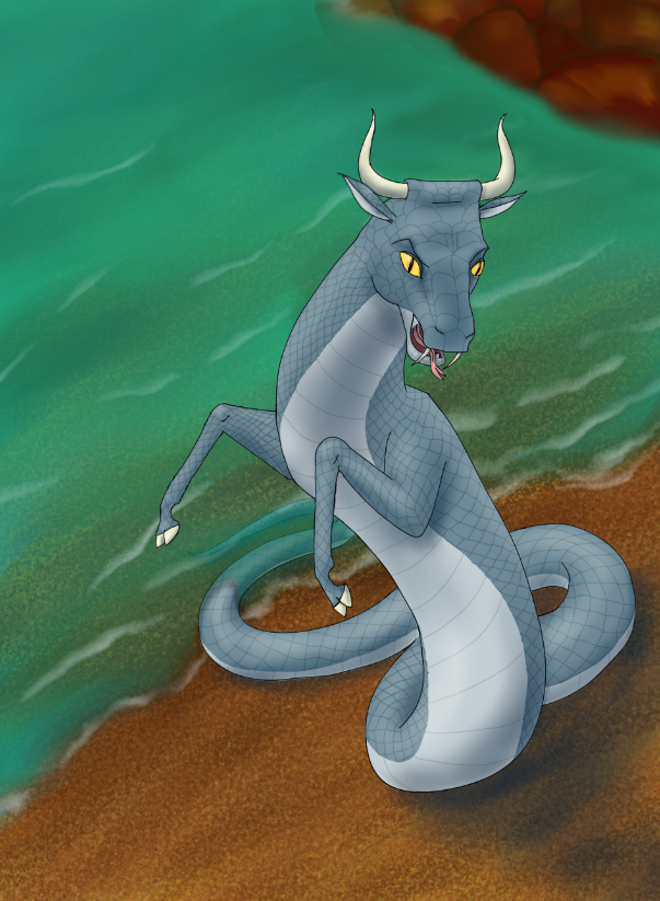 Ophiotaurus by RockStarKnight on DeviantArt