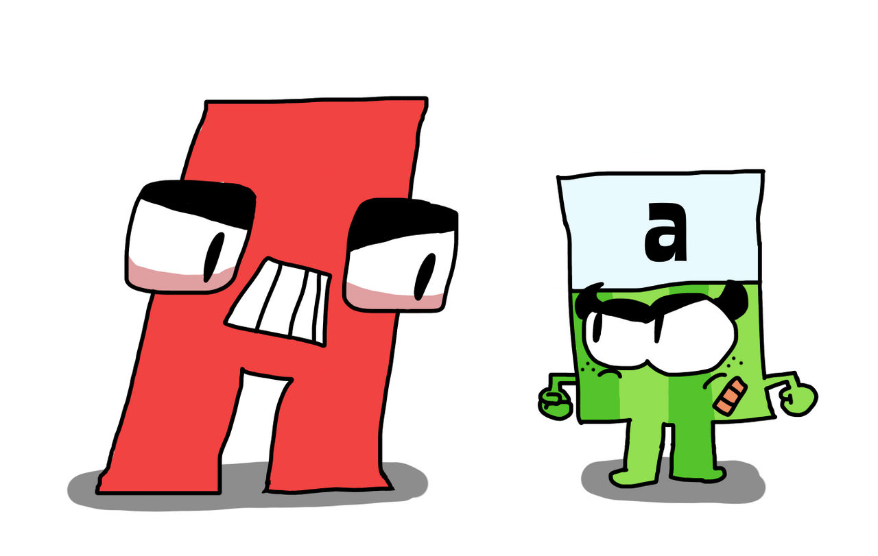 Alphablocks R Angry Alphablocks vs Alphabet Lore by rudesneeze on DeviantArt