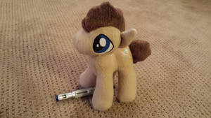 Doctor Whooves Plushie w/ Sonic Screwdriver