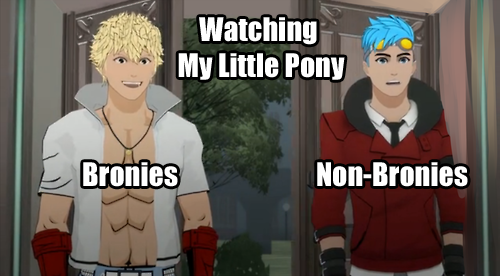 RWBY: Bronies vs Non-Bronies