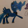 Princess Luna and Rarity (Finalized Sketch)