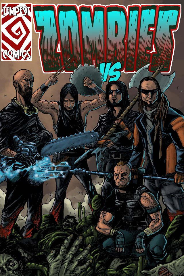 Possible Five Finger Death Punch Comic cover