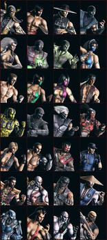 Mortal Kombat 9 Characters