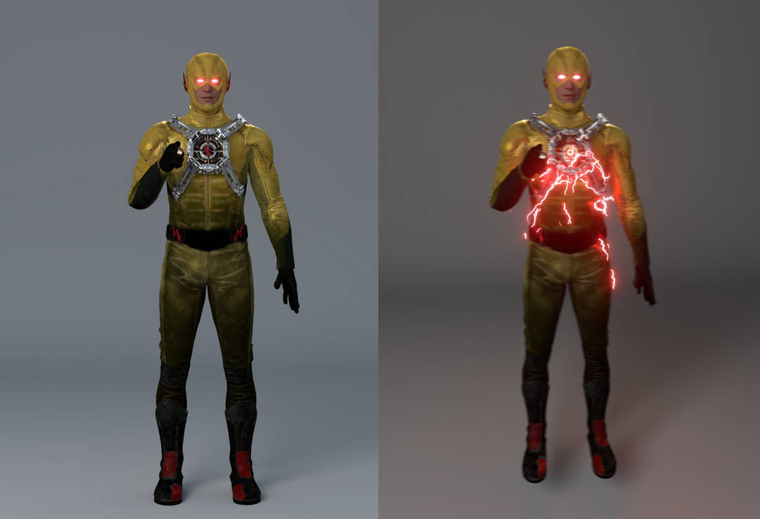 Reverse Flash 3D Model Preview by 9aFilms on DeviantArt