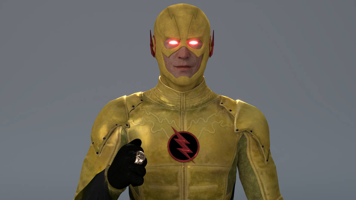 Reverse Flash 3D Model Close Up by 9aFilms on DeviantArt