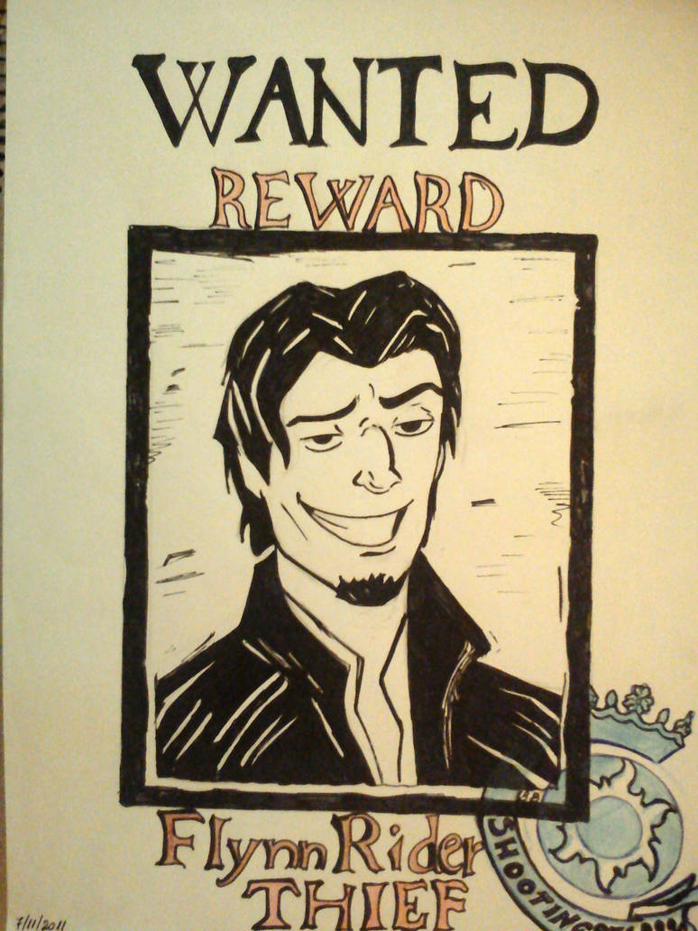flynn-rider-poster-by-shootingstar990-on-deviantart for Flynn Rider Wanted Poster Free Printable Flynn Rider Poster by shootingstar990 on DeviantArt for Flynn Rider Wanted Poster Free Printable