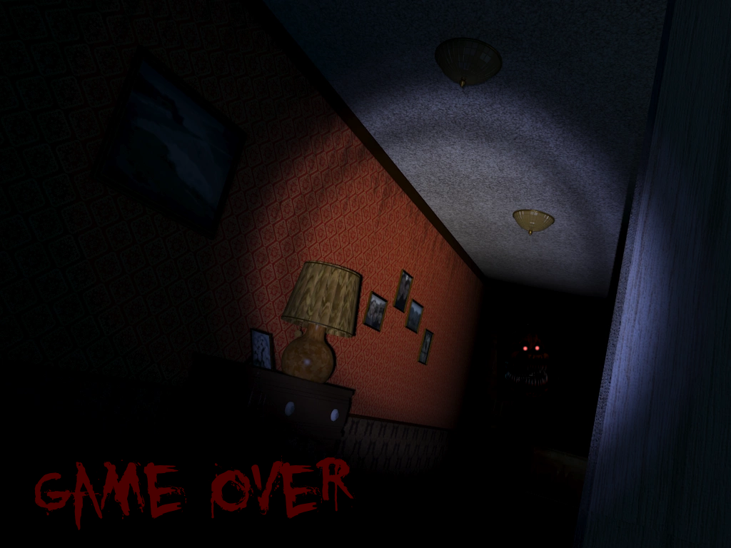 Fnaf 4 Fan Made Game Over Screen by jcocks on DeviantArt
