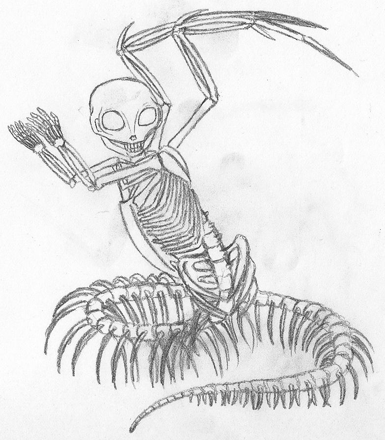 ArtII - Creature Skeleton