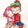 Chibi Couple: Geo and Sonia