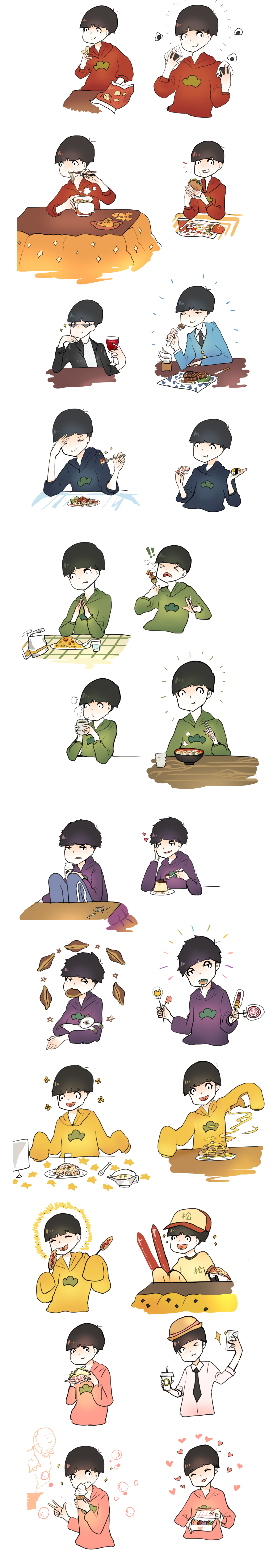 Osomatsu-san meal time