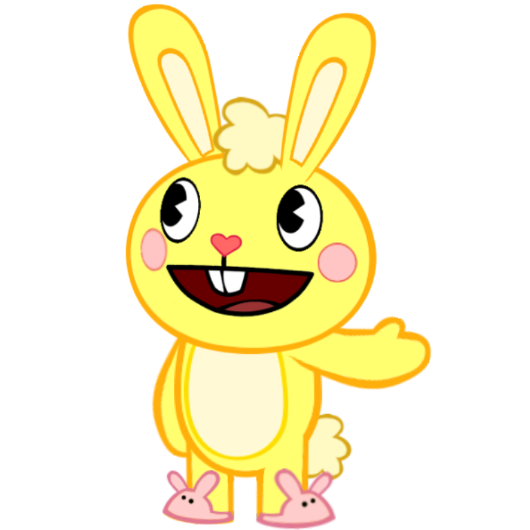 Cuddles The Yellow Rabbit by CesarGamer6578 on DeviantArt