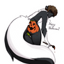 Elias Halloween Booty Jack-o-Lantern -- Commission
