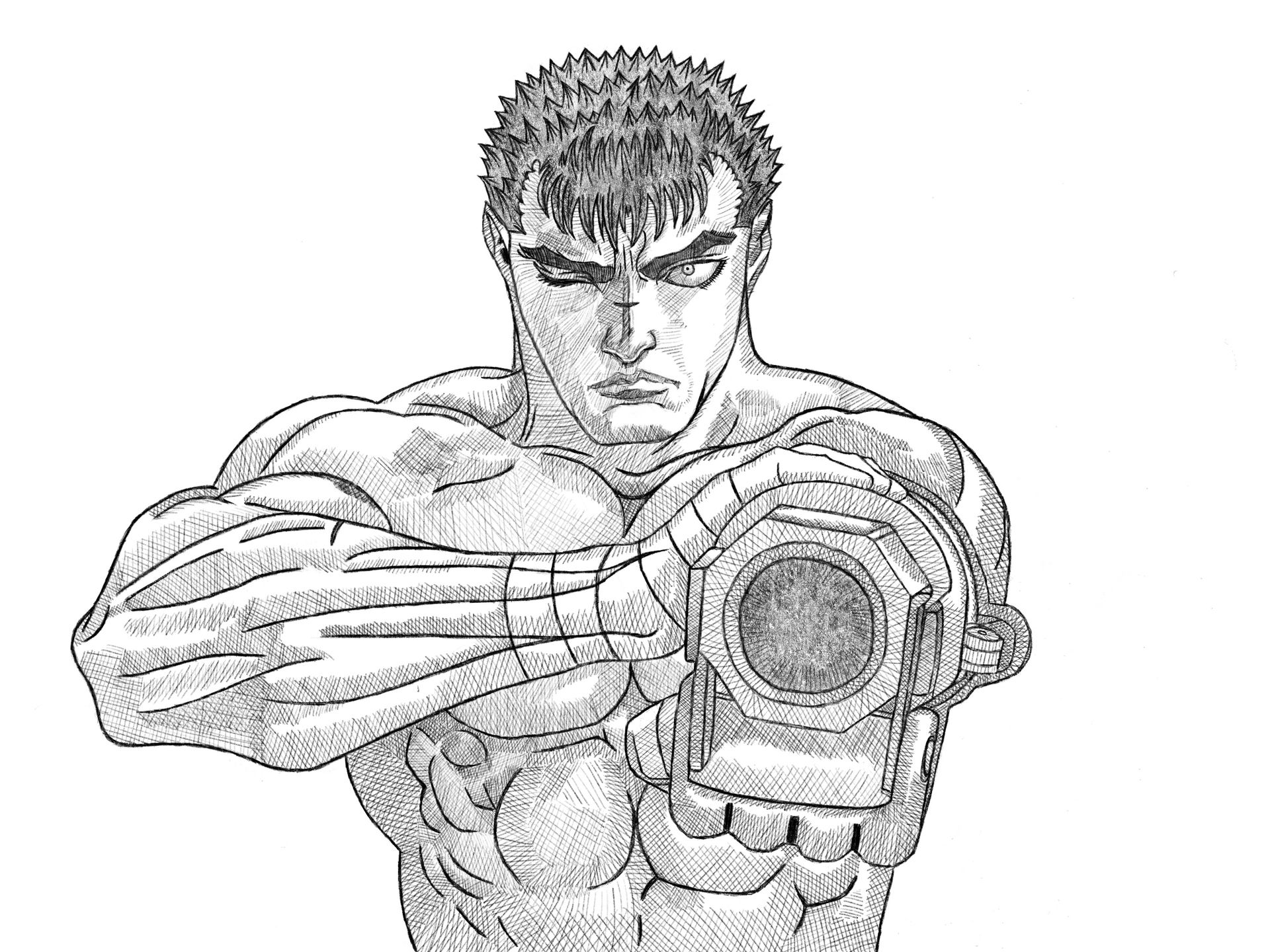 Guts (manga) by Alastor8472 on DeviantArt