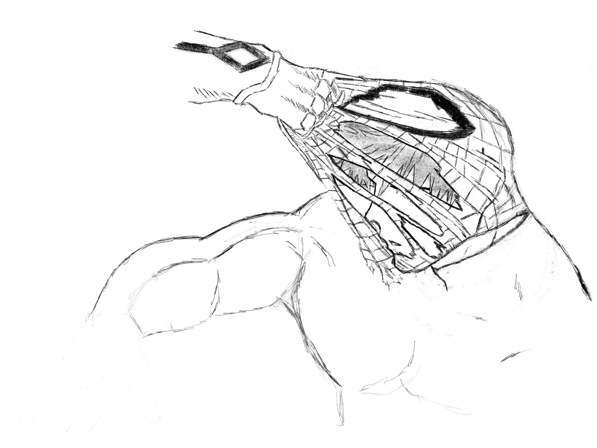 Spider-Man mask being ripped off by Alastor8472 on DeviantArt