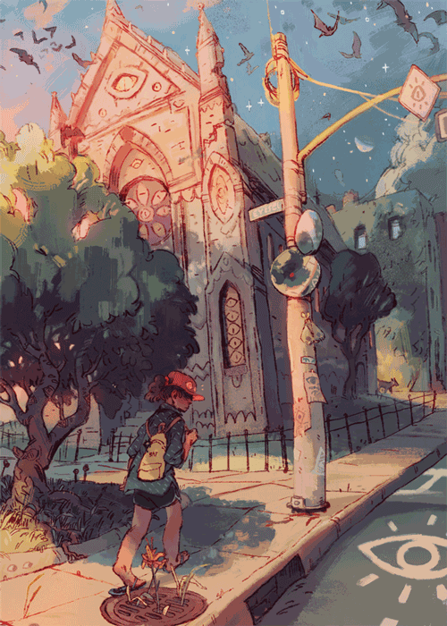 Watchful (GIF) by Reluin