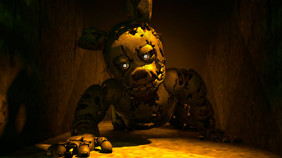 Freaky Springtrap Better close the vents, cuz springtrap is coming! by DMGamer513 on ...