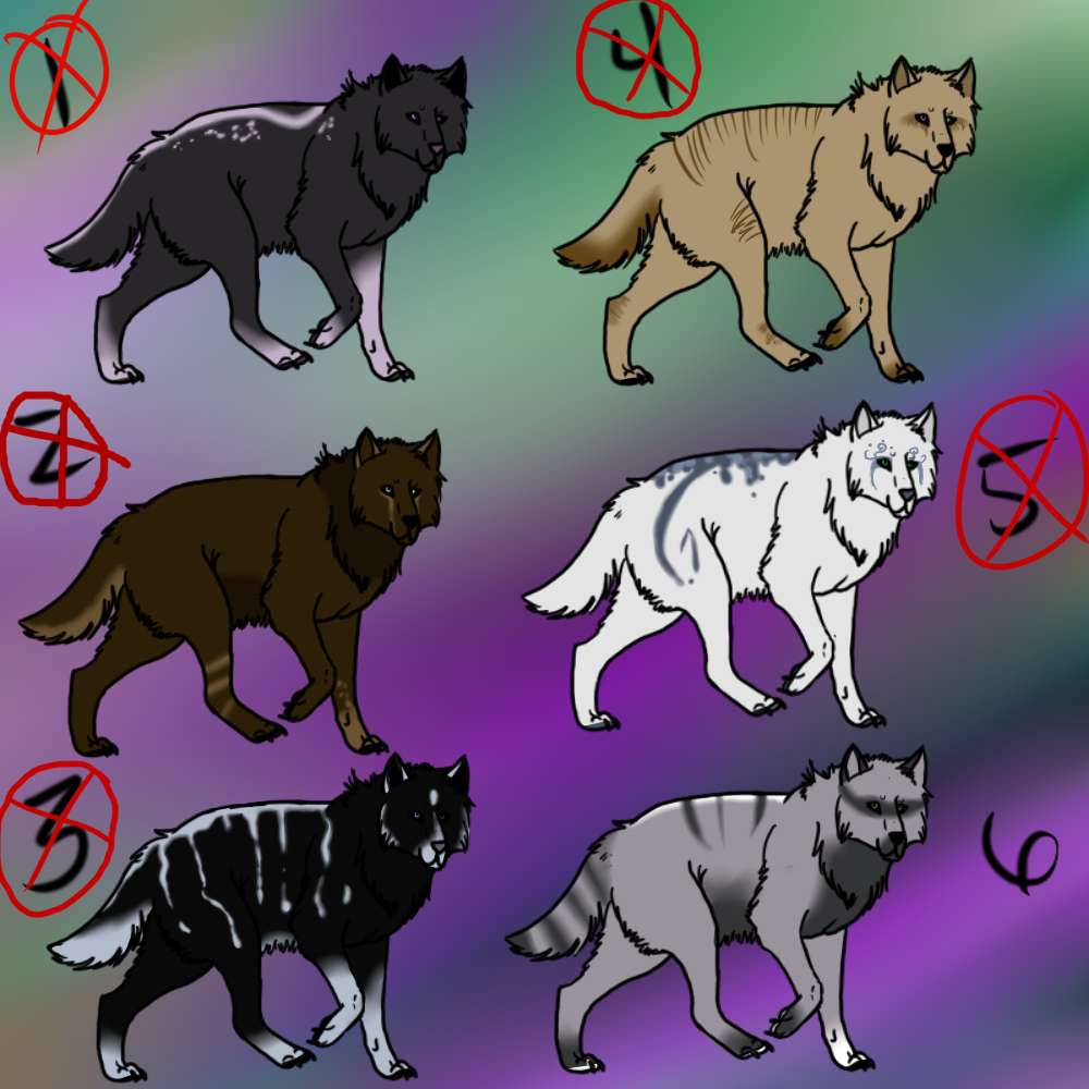 Wolf Adoptables Batch Two