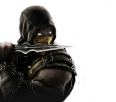 Mortal Kombat X - Scorpion render