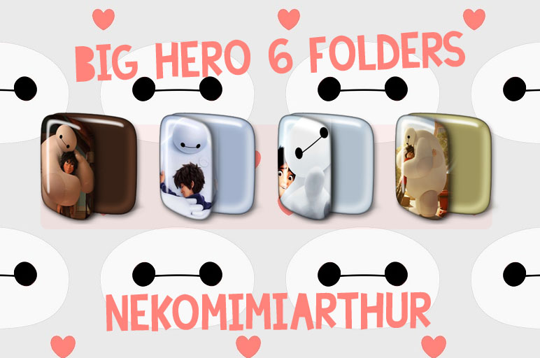 Big Hero 6  folders ByNekomimiArthur