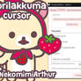 Korilakkuma cursor By NekomimiArthur