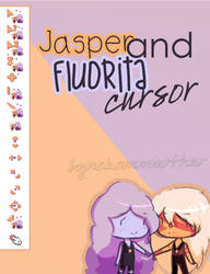 Comm:Jasper and Fluorita cursor ByNekomimiArthur