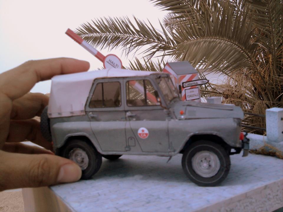 Russian Vehicle UAZ 469 PAPERCRAFT